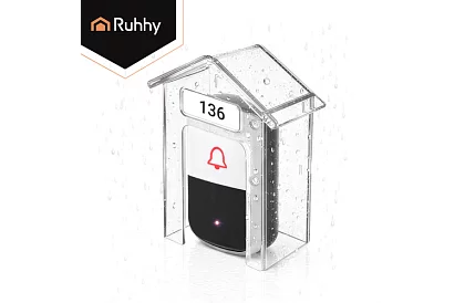 Ochranná stříška na domovní zvonek