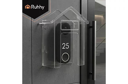 Ochranná stříška na domovní zvonek