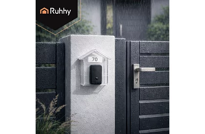 Ochranná stříška na domovní zvonek