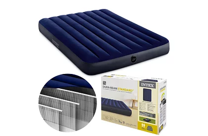 Nafukovací sametová matrace 137 × 191 × 25 cm – Dura-Beam