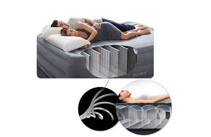 Nafukovací sametová matrace 137 × 191 × 25 cm – Dura-Beam