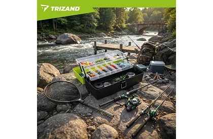 Rybářský box 33 × 16 × 13 cm – organizér na rybářské potřeby