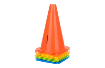 Tréninkové barevné kužely 23 cm – sada 10 ks