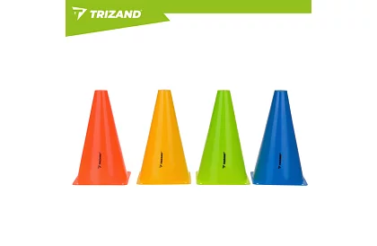 Tréninkové barevné kužely 23 cm – sada 10 ks
