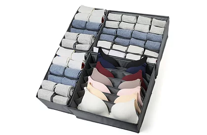 Organizéry do šuplíků na spodní prádlo – sada 4 ks