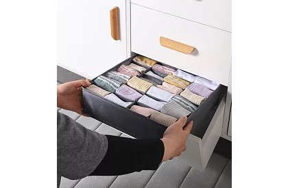 Organizéry do šuplíků na spodní prádlo – sada 4 ks