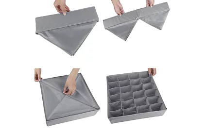 Organizéry do šuplíků na spodní prádlo – sada 4 ks