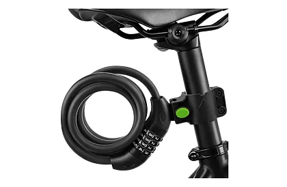 Ocelový kódový zámek 120 cm – na kolo i vybavení