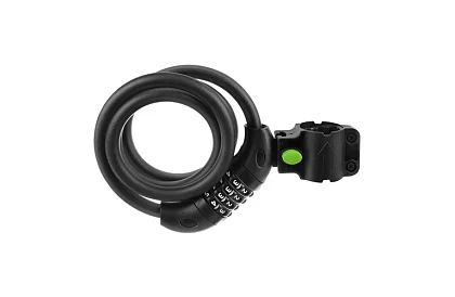 Ocelový kódový zámek 120 cm – na kolo i vybavení