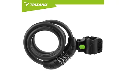 Ocelový kódový zámek 120 cm – na kolo i vybavení