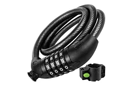 Ocelový kódový zámek 120 cm – na kolo i vybavení