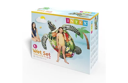 Nafukovací lehátko želva 191 x 170 cm - matrace I57555NP