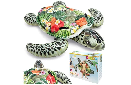 Nafukovací lehátko želva 191 x 170 cm - matrace I57555NP