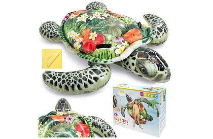 Nafukovací lehátko želva 191 x 170 cm - matrace I57555NP