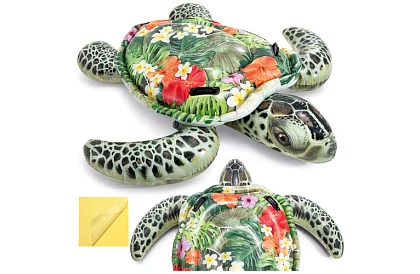 Nafukovací lehátko želva 191 x 170 cm - matrace I57555NP