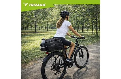 Brašna na zadní nosič 10 l – voděodolná cyklo brašna 39 × 20 × 15 cm