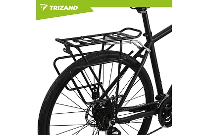 Univerzální zadní nosič na kolo – hliníkový, nosnost 25 kg