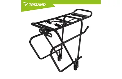 Univerzální zadní nosič na kolo – hliníkový, nosnost 25 kg