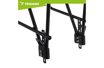 Univerzální zadní nosič na kolo – hliníkový, nosnost 25 kg