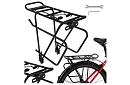 Univerzální zadní nosič na kolo – hliníkový, nosnost 25 kg