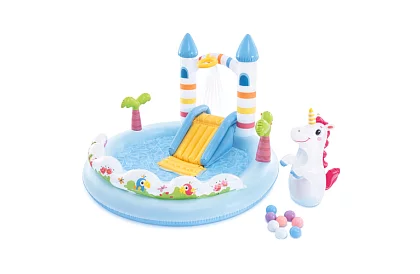 Nafukovací vodní hřiště 196x178x127 cm - Hrad I56148NP