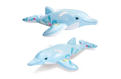 Nafukovací matrace pro děti - delfín 175 x 66 cm, 2 rukojeti, I58535NP