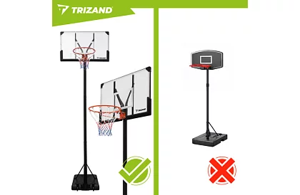 Basketbalový koš 135- 305 cm - nastavitelný, volně stojící