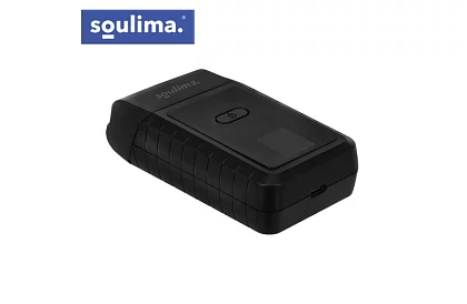 Holicí strojek na vousy s LED displejem - USB-C, 2 planžety, 2 břity, pouzdro