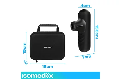 Kompaktní masážní pistole 5 režimů - Dobíjecí 2 x 2500 mAh