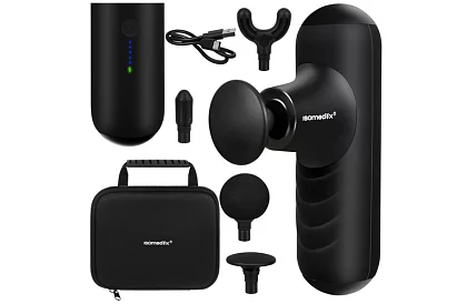 Kompaktní masážní pistole 5 režimů - Dobíjecí 2 x 2500 mAh