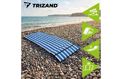 Plážová skládací rohož 192 × 66 cm