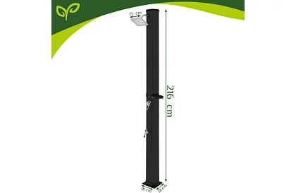 Solární zahradní sprcha 35 Litrů + příslušenství