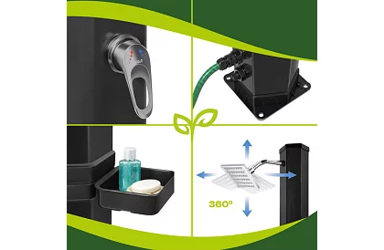 Solární zahradní sprcha 35 Litrů + příslušenství