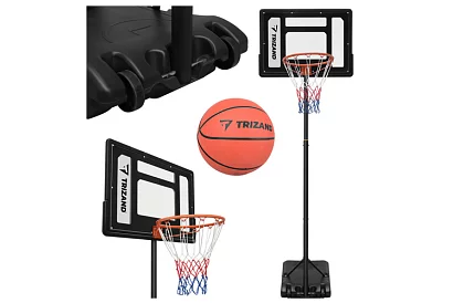 Basketbalový koš 150-259 cm + míč - nastavitelný, volně stojící