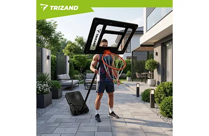 Basketbalový koš 150-259 cm + míč - nastavitelný, volně stojící