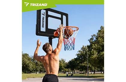 Basketbalový koš 150-259 cm + míč - nastavitelný, volně stojící