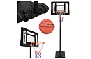 Basketbalový koš 150-259 cm + míč - nastavitelný, volně stojící