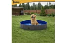 Skládací bazén pro psa 600 l - 160 x 30 cm