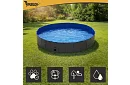 Skládací bazén pro psa 600 l - 160 x 30 cm