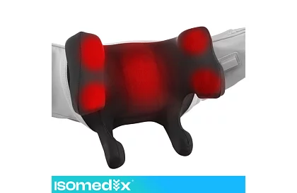 Bezdrátový masážní přístroj na krk s vyhříváním - Shiatsu 22,2 W