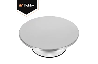 Otočný kovový stojan  - talíř na dorty 30 cm