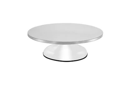 Otočný kovový stojan  - talíř na dorty 30 cm