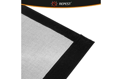 Magnetická sít do dveří 100 x 210 cm - černá moskytiéra na dveře