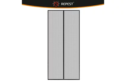 Magnetická sít do dveří 100 x 210 cm - černá moskytiéra na dveře