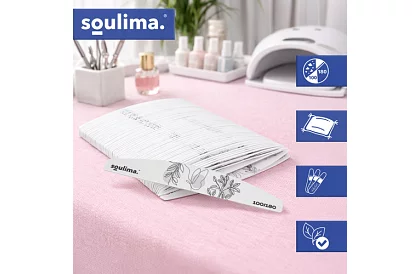 Tenký pilník na nehty 100/180 - Sada 100 kusů