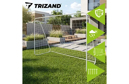 Kovová fotbalová branka 213x150x90 cm