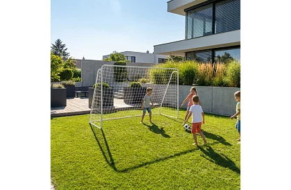 Kovová fotbalová branka 213x150x90 cm