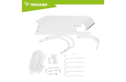 Kovová fotbalová branka 213x150x90 cm