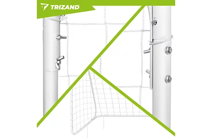 Kovová fotbalová branka 213x150x90 cm