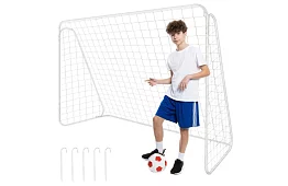 Kovová fotbalová branka 213x150x90 cm